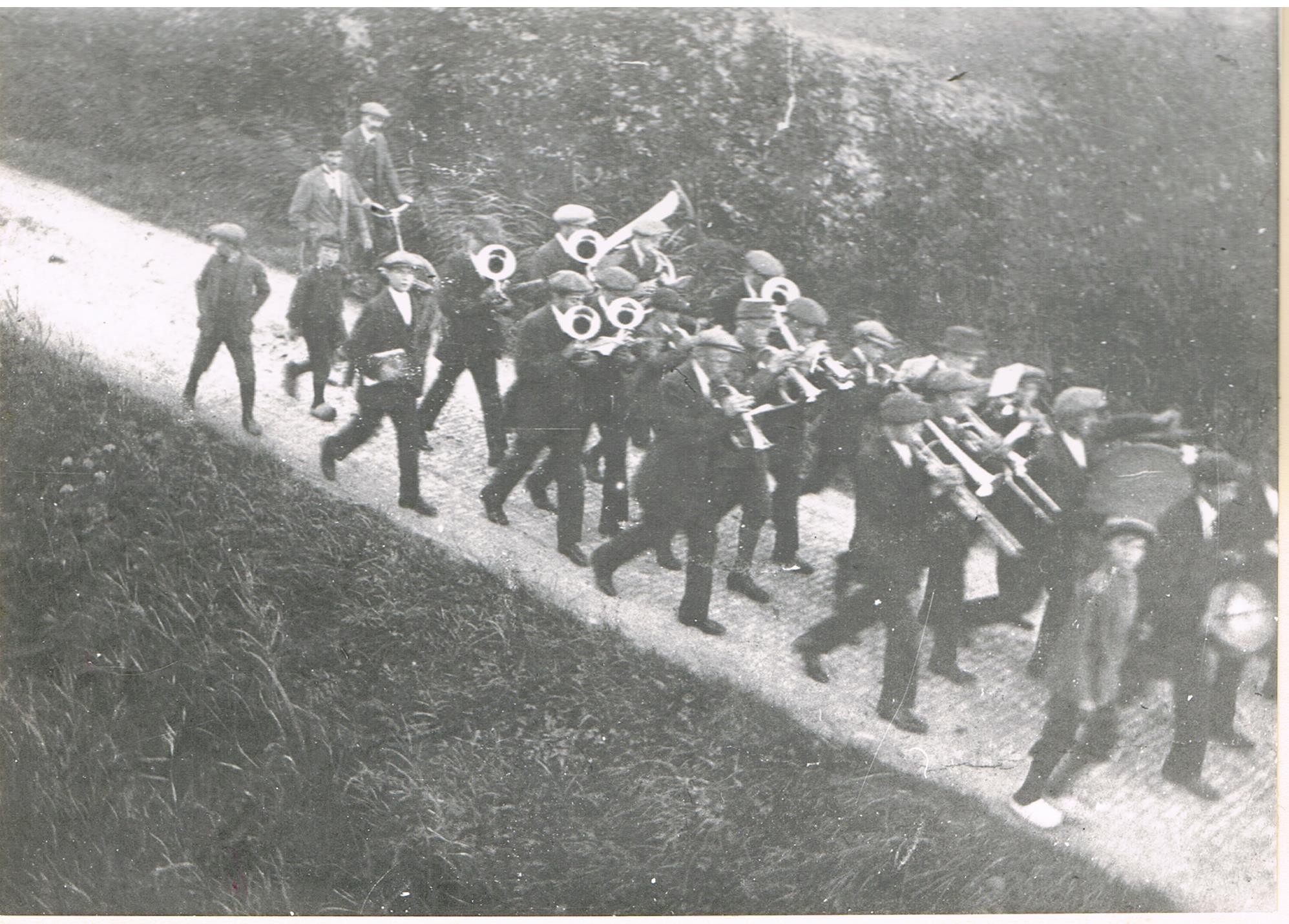 1917 serenad J. v.d. Plas - 25 jarig huwelijksfeest