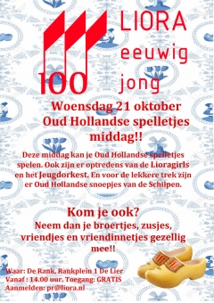 Oud Hollandse spelletjesmiddag bij Liora