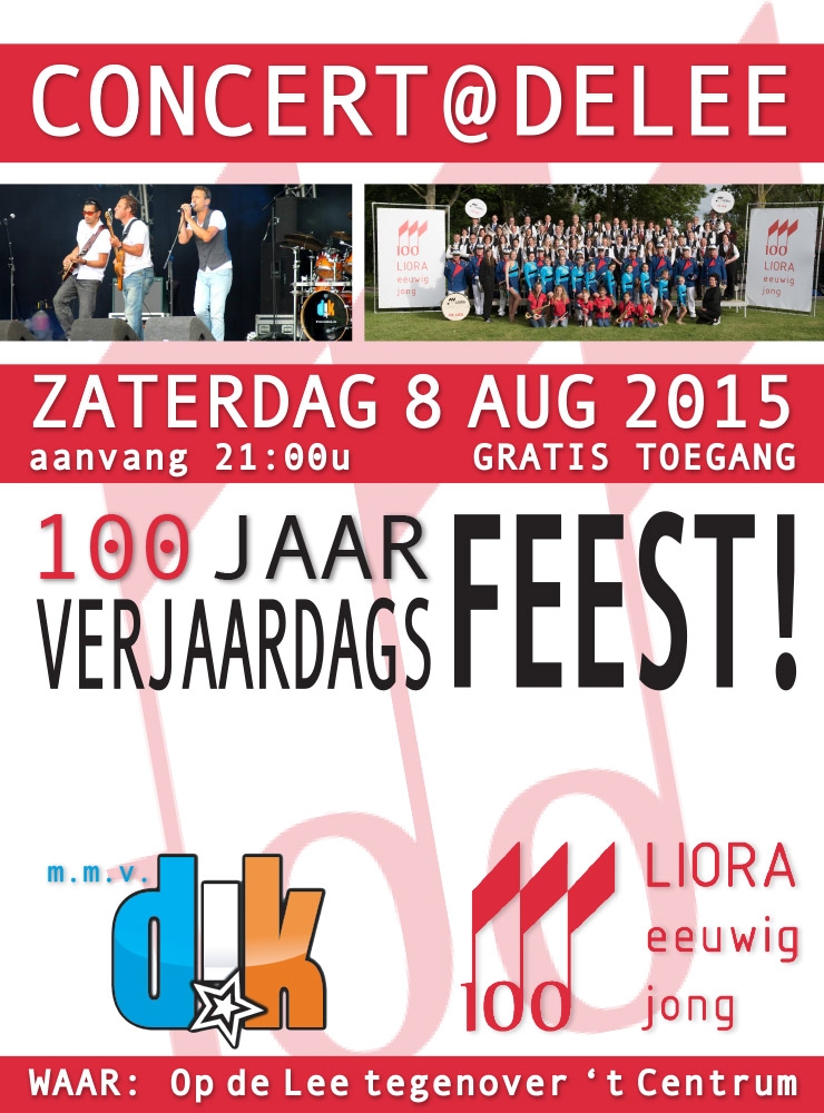 8 Augustus: Concert @ De Lee