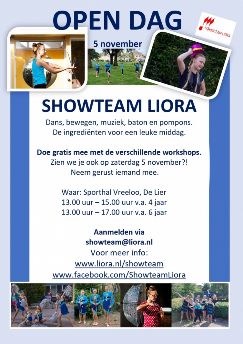 Open dag Showteam Liora